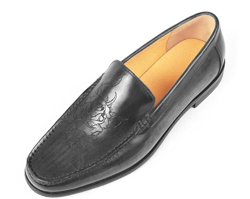Mocassins Cuir Véritable Homme Business – CLEVI Paris