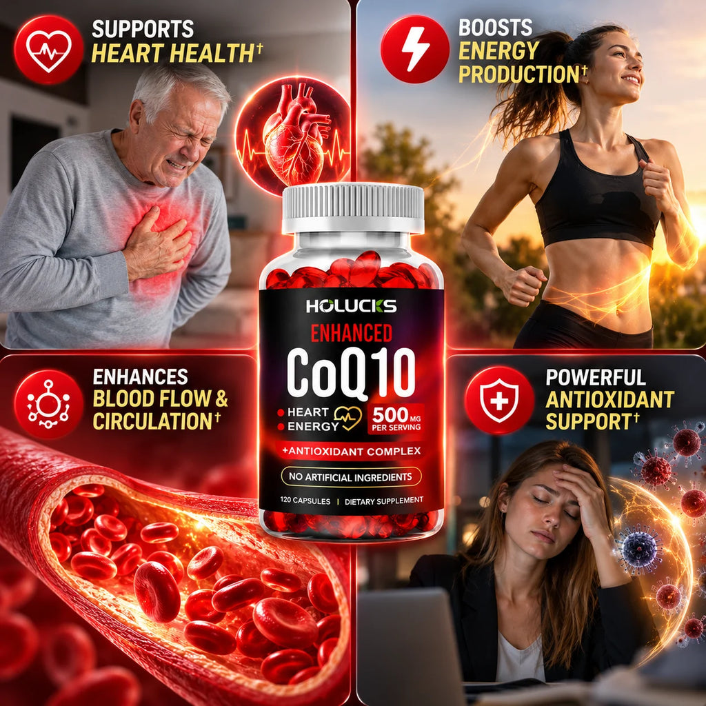 Coenzyme Q10 en capsules – CLEVI Paris