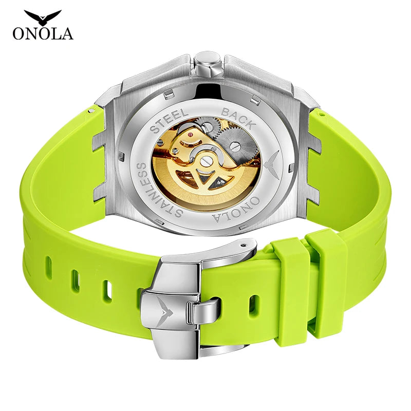 Montre Homme ONOLA ON3834 Automatique Squelette – CLEVI Paris