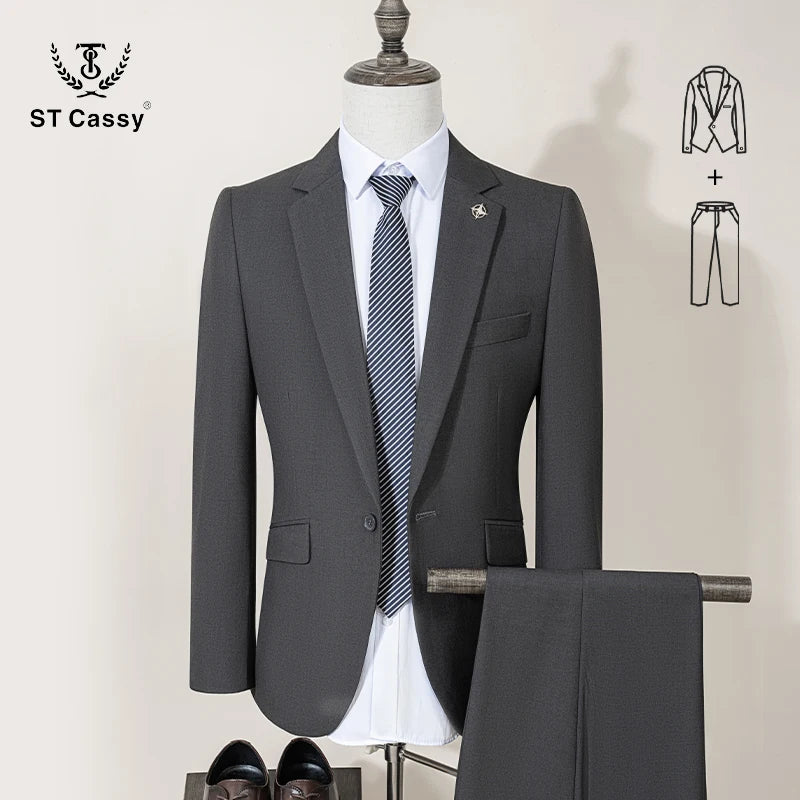 Costume homme 2 pièces pour bureau – CLEVI Paris