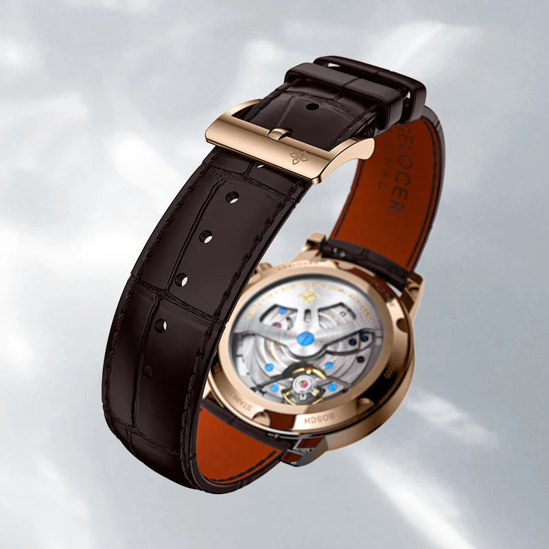 Montre Homme Automatique World Time Agelocer – CLEVI Paris
