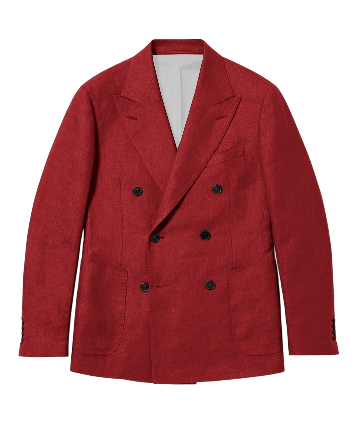 Blazer croisé homme en lin – CLEVI Paris