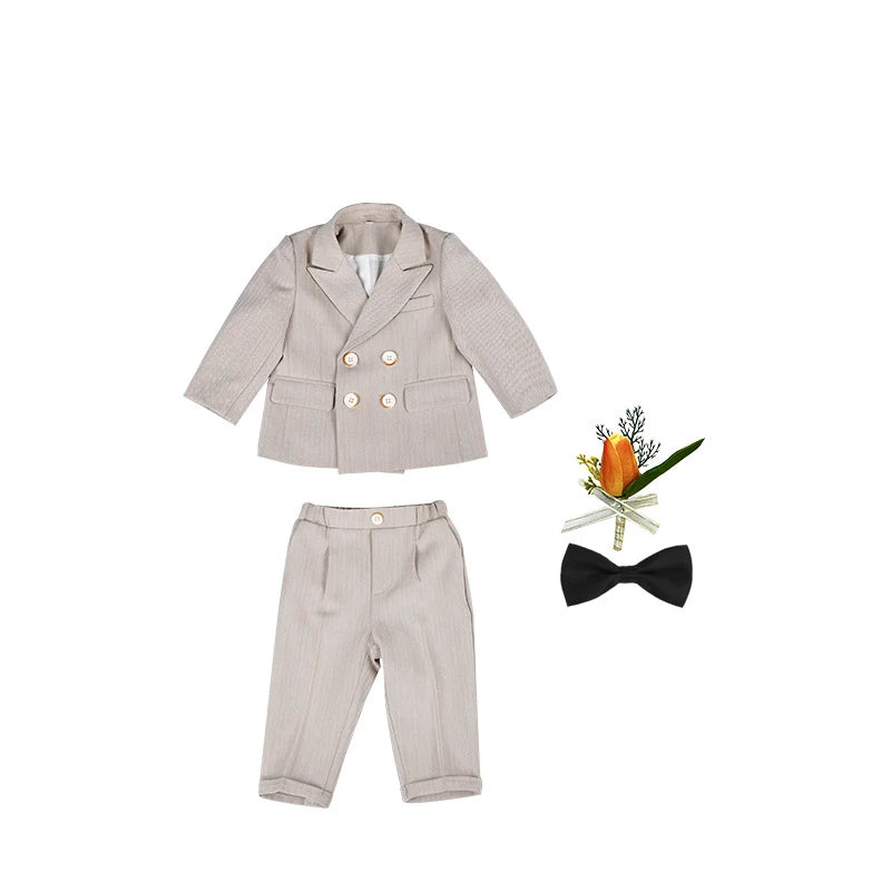 Costume garçon cérémonie S035, plusieurs ensembles – CLEVI Paris