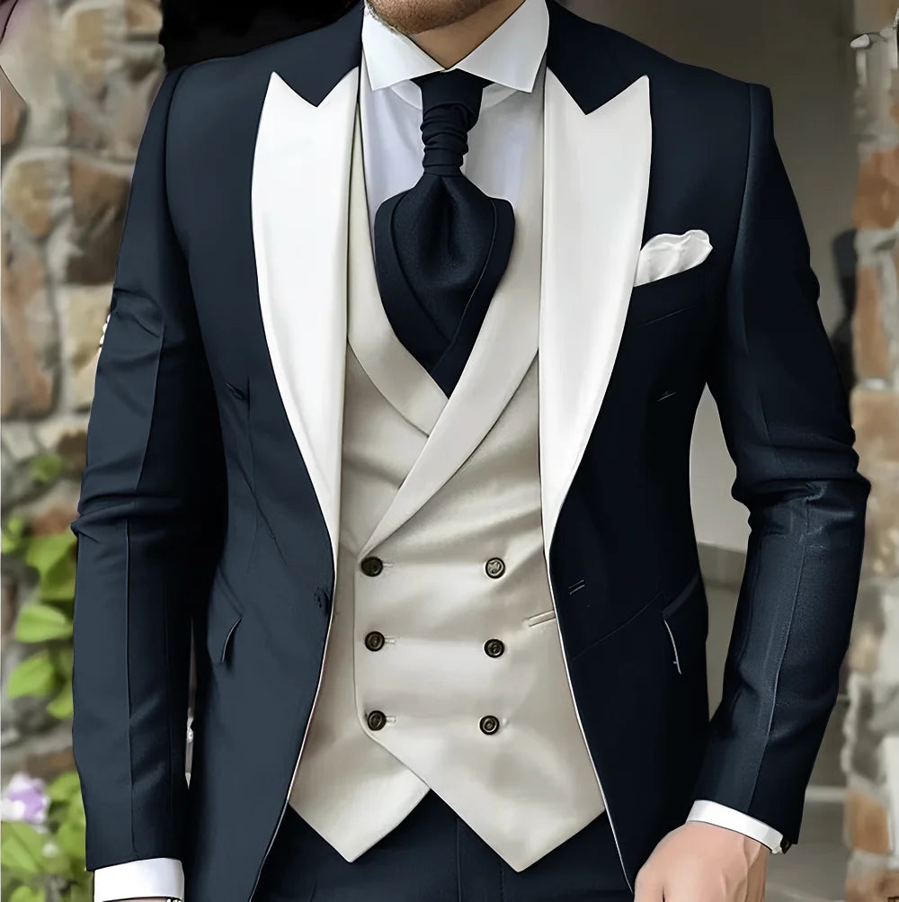 Costume 3 pièces élégant pour homme – CLEVI Paris