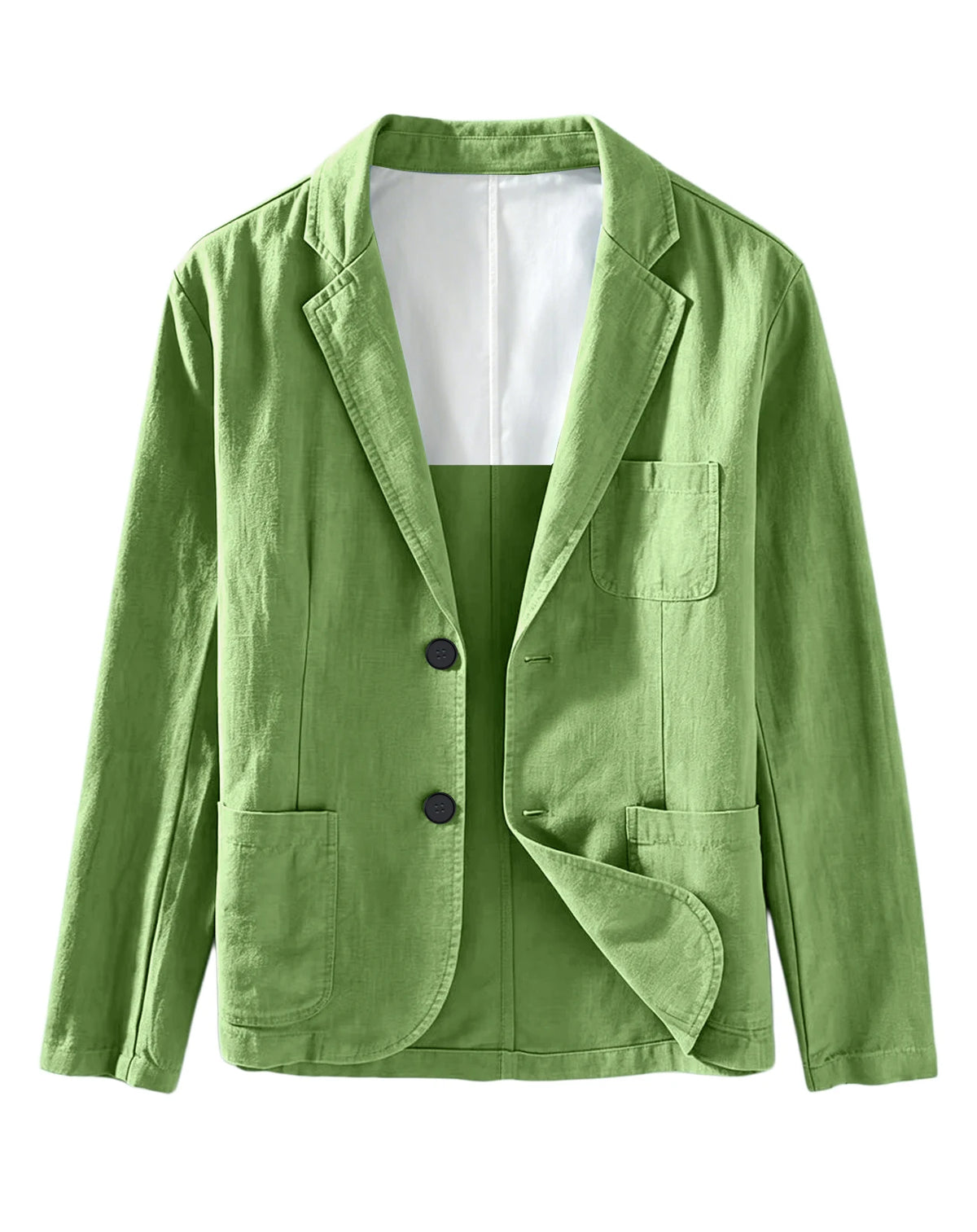 Blazer lin homme coupe slim – CLEVI Paris