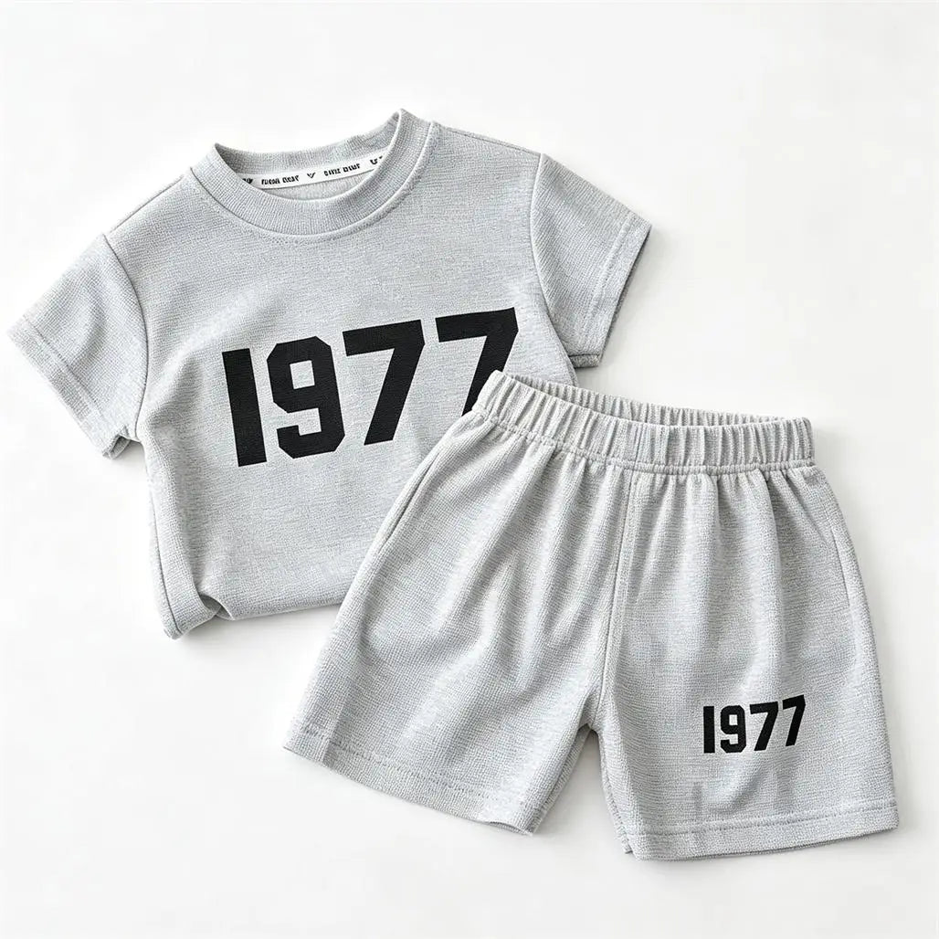 Ensemble enfant unisexe haut et short – CLEVI Paris