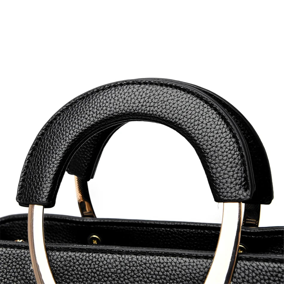 Sac Cabas Femme Similicuir Zip Multi-Poches – CLEVI Paris