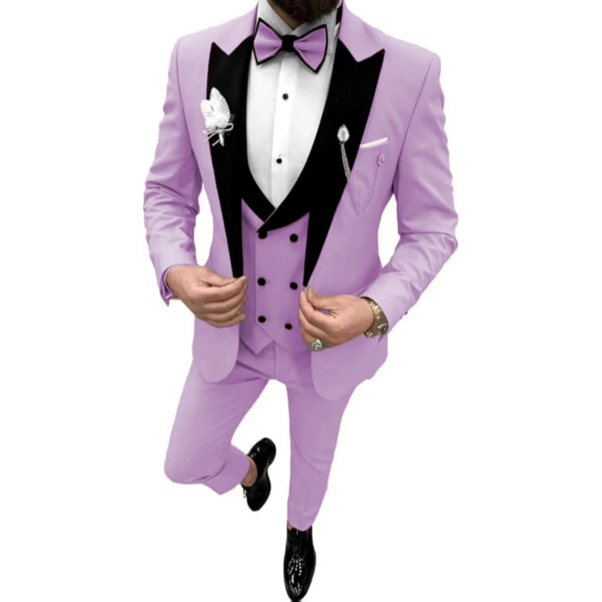 Costume 3 pièces homme velours – CLEVI Paris