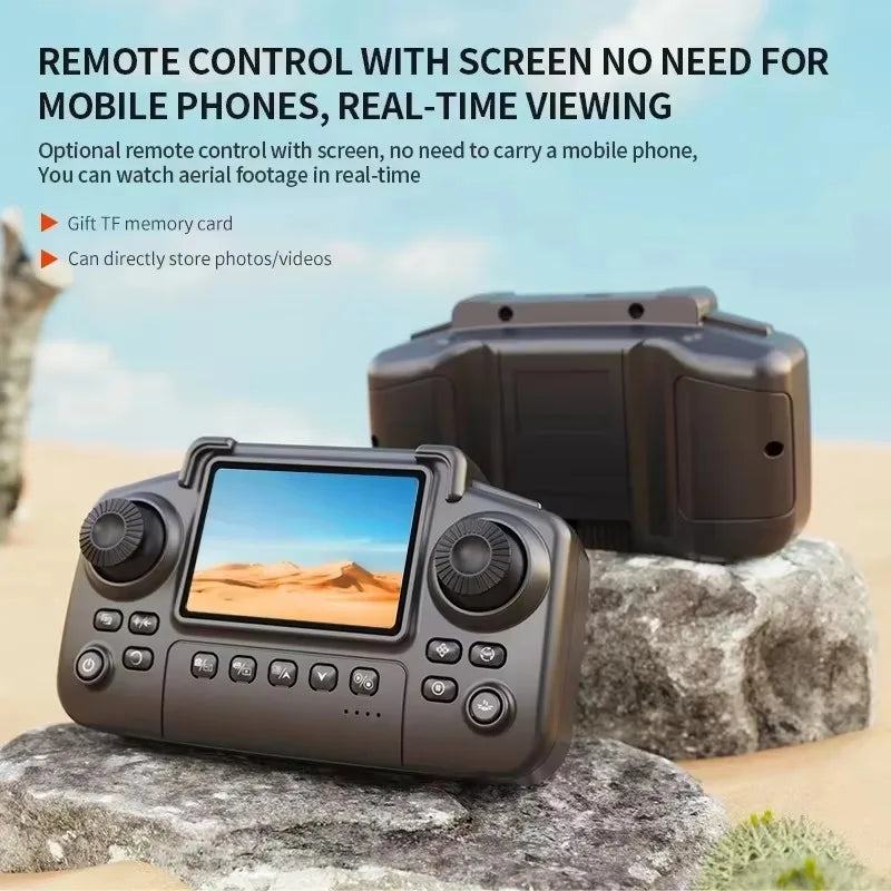 Drone E88 Pro Double Caméra 4K/8K – GPS, Écran Intégré, Pliable, 27 min de Vol – CLEVI Paris