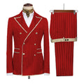 Costume homme rayé 2 pièces – CLEVI Paris