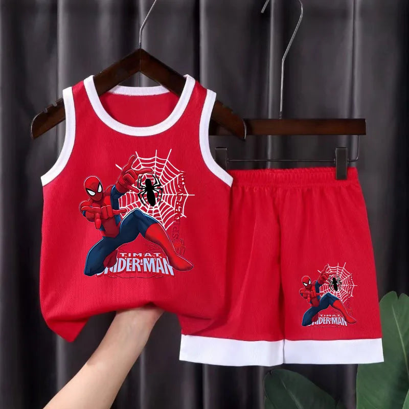 Ensemble garçon sans manches style basket – CLEVI Paris
