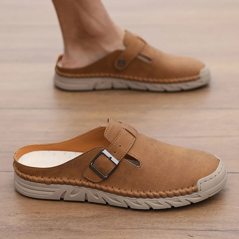 Mules Loafers Homme Cuir Semelle EVA | 5 Coloris – CLEVI Paris