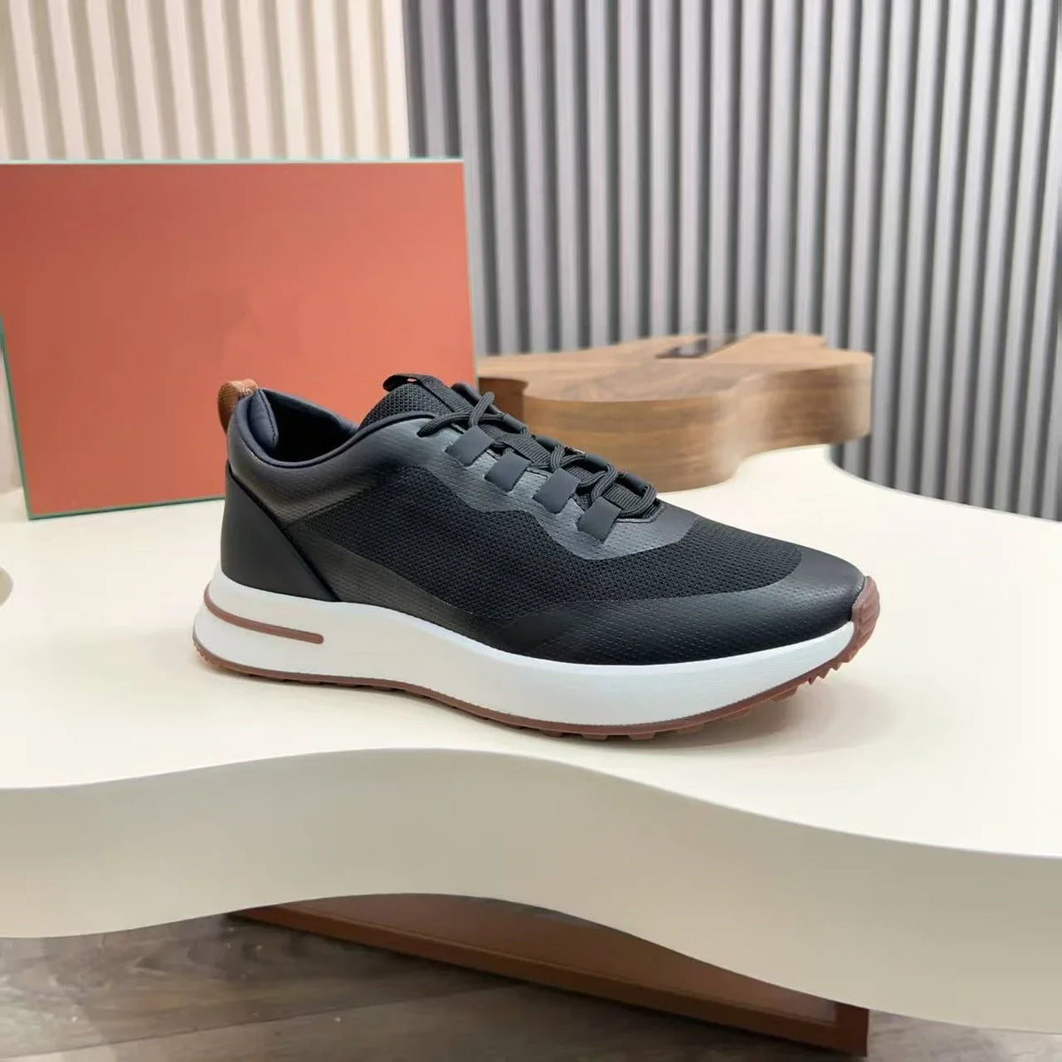 Sneakers Basses Cuir Véritable Légères Homme 10 Coloris EU 38-45 – CLEVI Paris