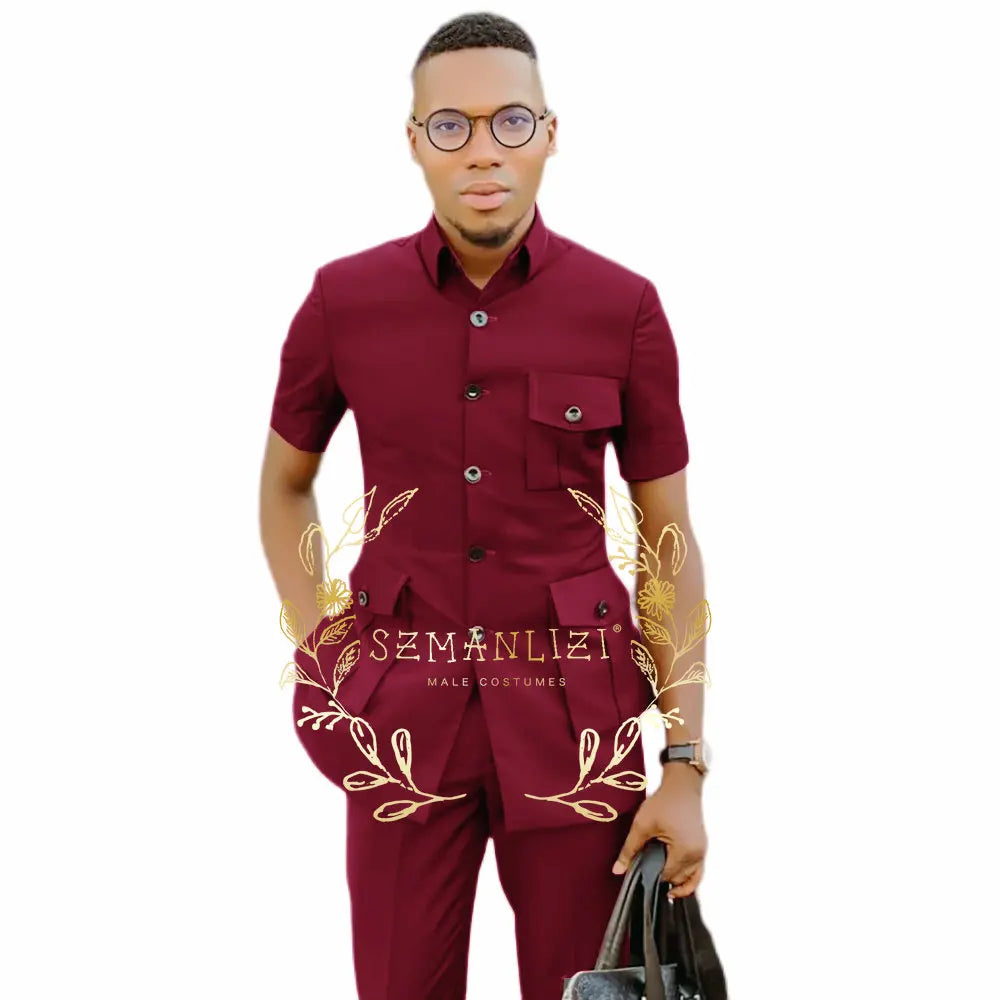 Costume Croisé Homme 2 Pièces – CLEVI Paris