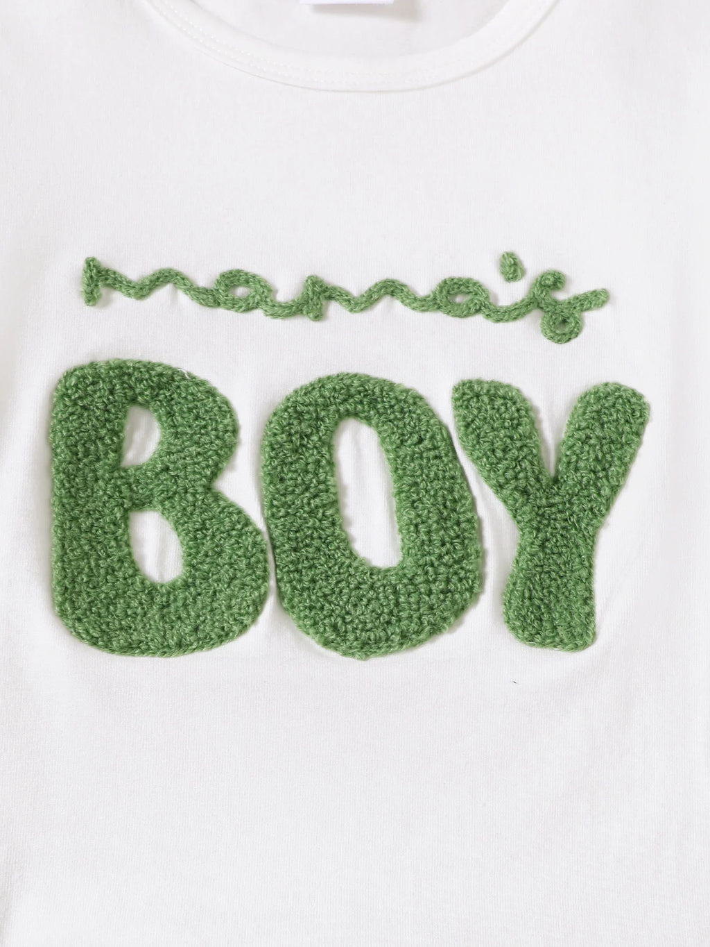 Ensemble bébé garçon Mom’s Boy haut et short – CLEVI Paris