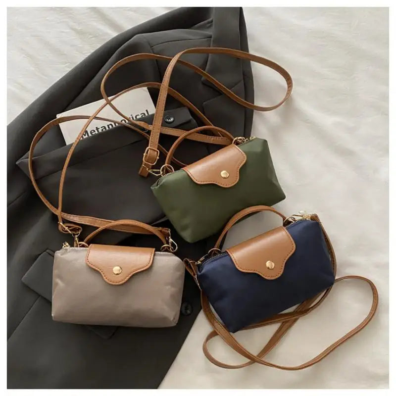 Mini Sac Baguette Femme Tissu Oxford Léger Résistant à l'Eau 4 Coloris – CLEVI Paris
