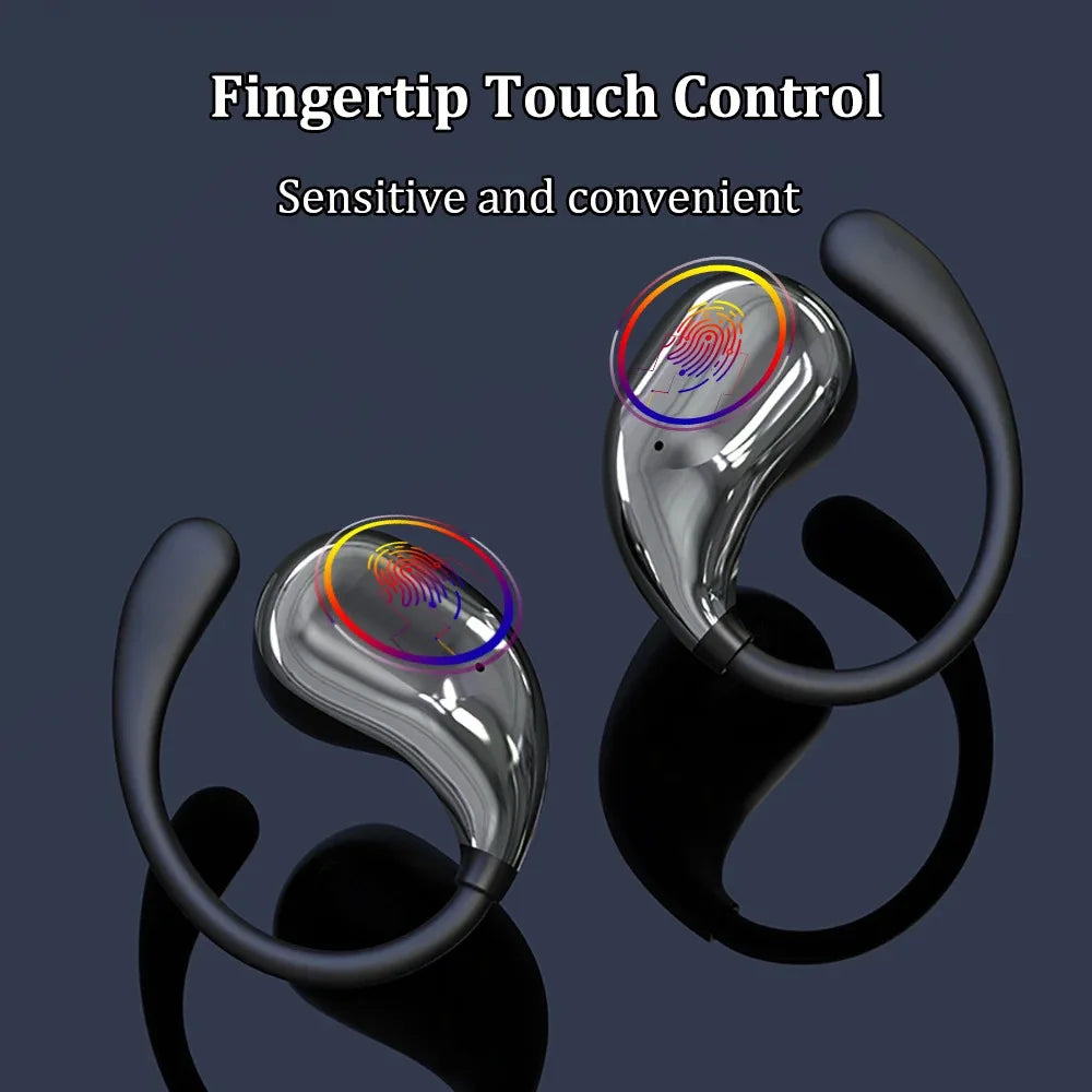 Écouteurs Open-Ear KEBIDUMEI Bluetooth 5.4 LED Tactile – CLEVI Paris