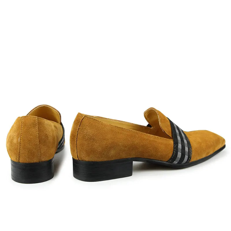 Mocassins Cuir Suédé Homme Fait Main 2 Coloris – CLEVI Paris