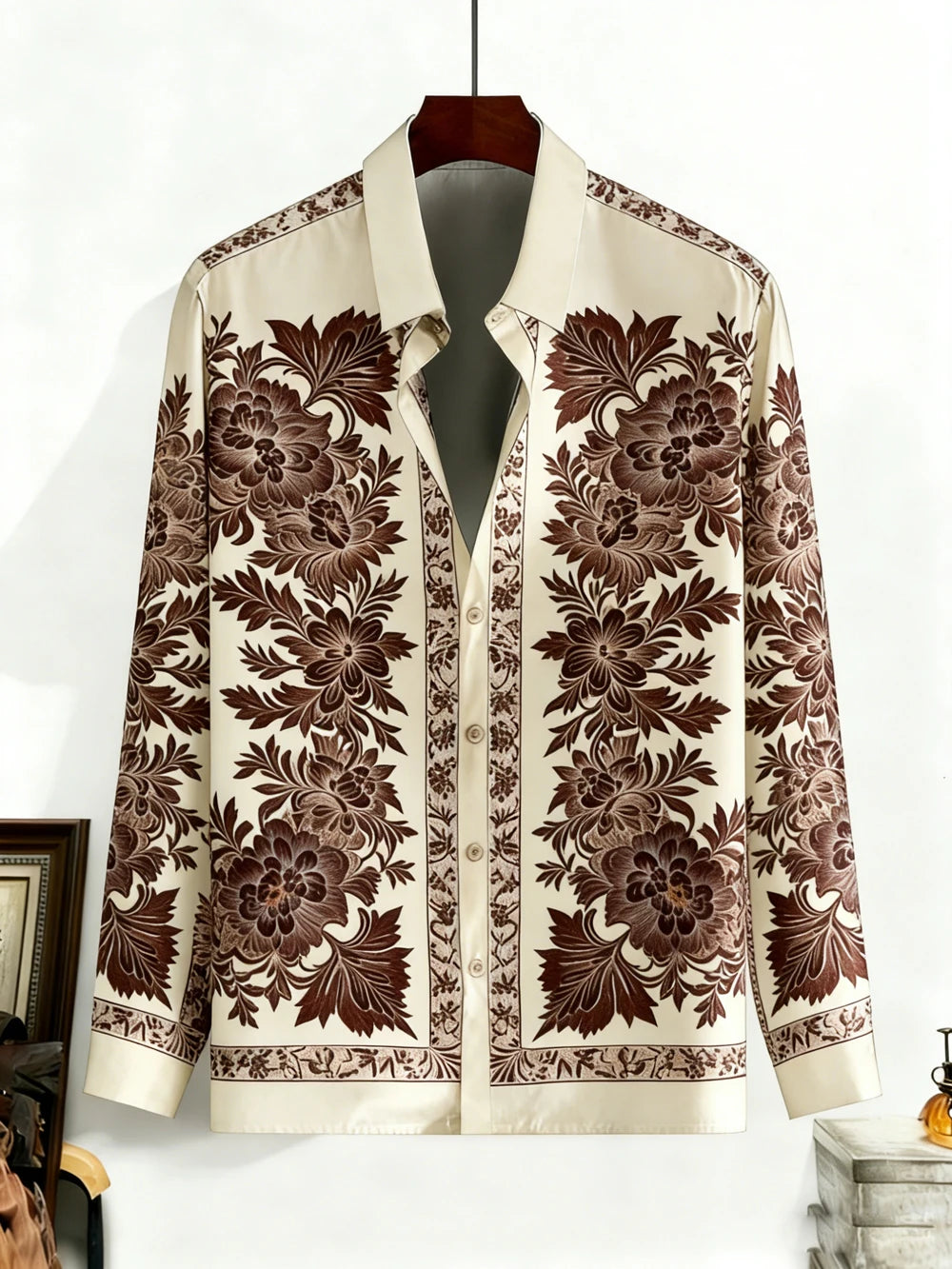 Chemise hawaïenne florale homme – CLEVI Paris