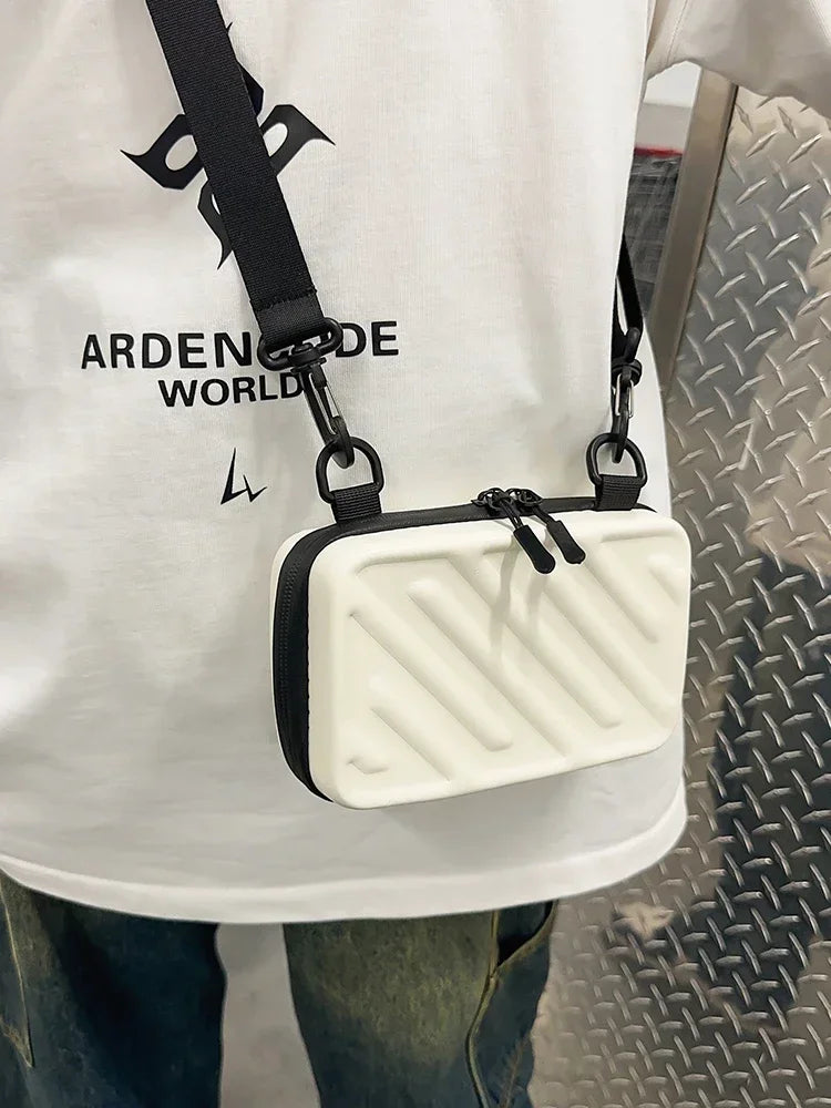Sac bandoulière unisexe à fermeture zippée – CLEVI Paris