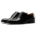 Oxford Premium Cuir de Veau Bout Rond Lacets Imperméable Business Mariage 2 Coloris – CLEVI Paris