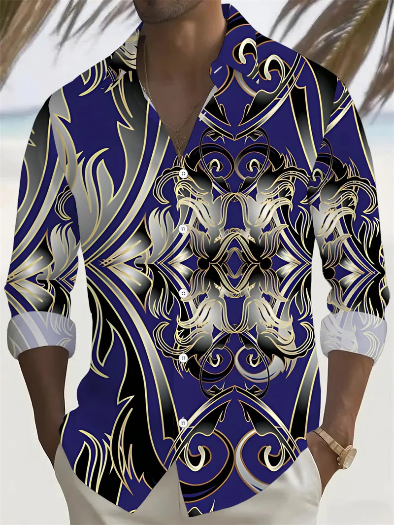 Chemise homme imprimée tendance – CLEVI Paris