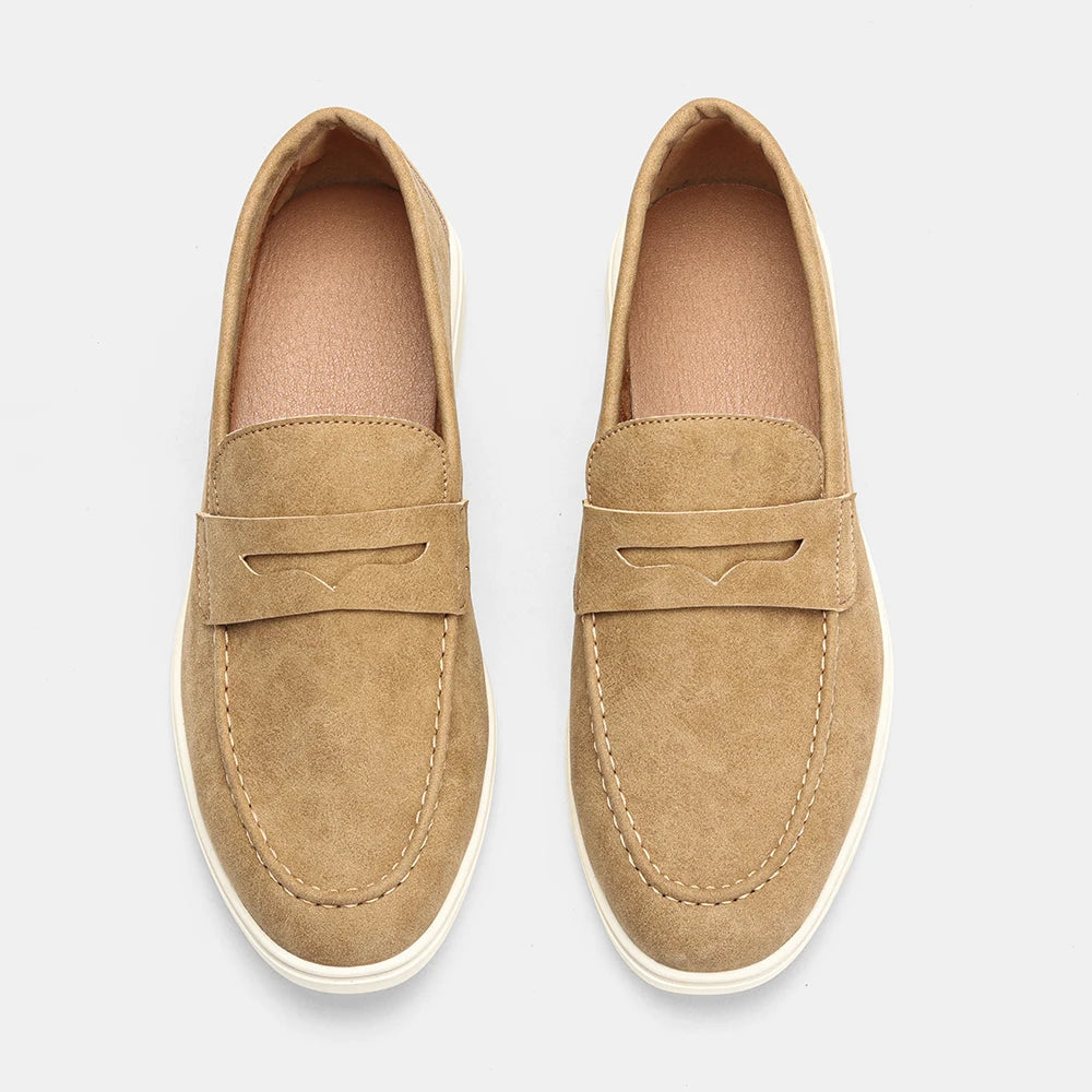 Mocassins homme à enfiler, style décontracté – CLEVI Paris