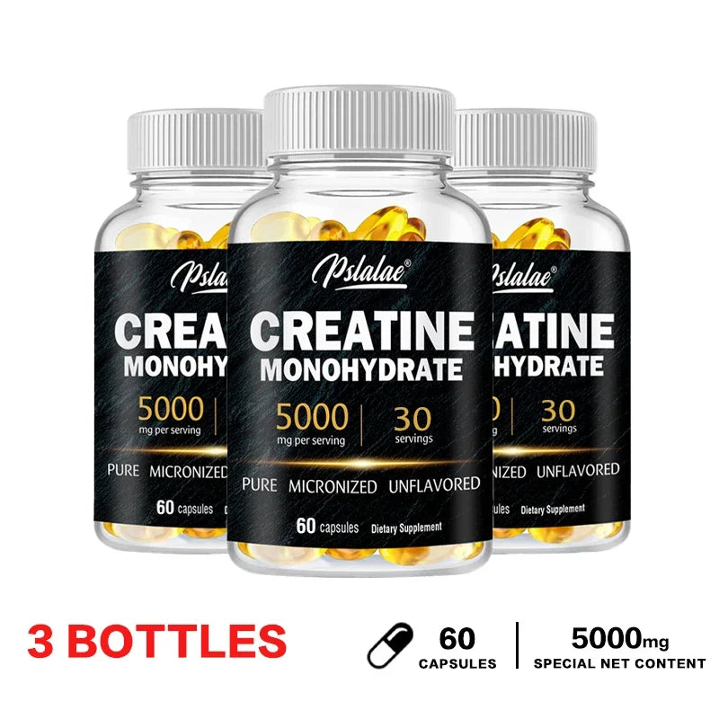 Créatine monohydrate en capsules – CLEVI Paris