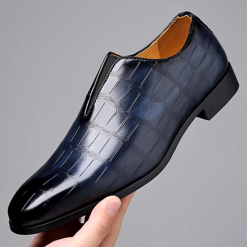Chaussures homme en croûte de cuir – CLEVI Paris