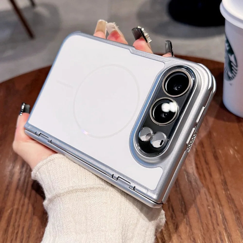 Coque iPhone Duo mate MagSafe et charnière – CLEVI Paris