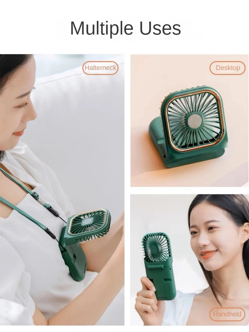 Ventilateur de cou F30 PRO rechargeable 3000 mAh – CLEVI Paris