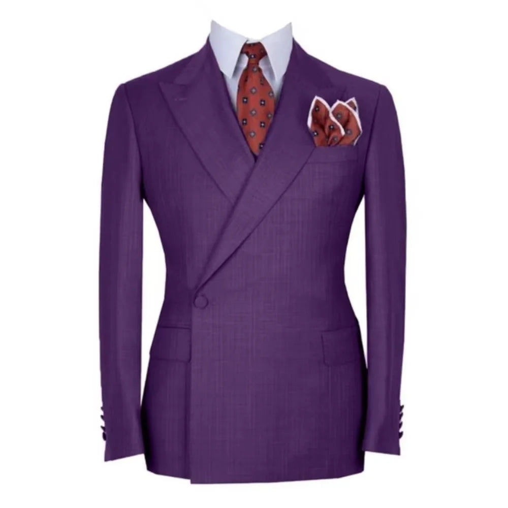 Costume homme 2 pièces à revers pointus – CLEVI Paris