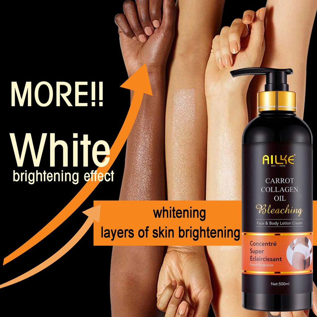 Sérum & Lotion Éclaircissants Collagène AILKE – Anti-Taches, Hydratant & Teint Uniforme – CLEVI Paris