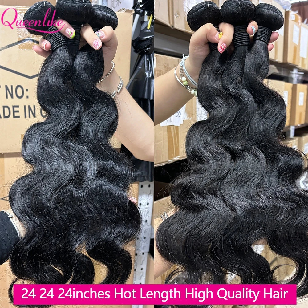 Bundles Cheveux Humains Body Wave Remy Hair Brésiliens 12A 10-32 Pouces – CLEVI Paris