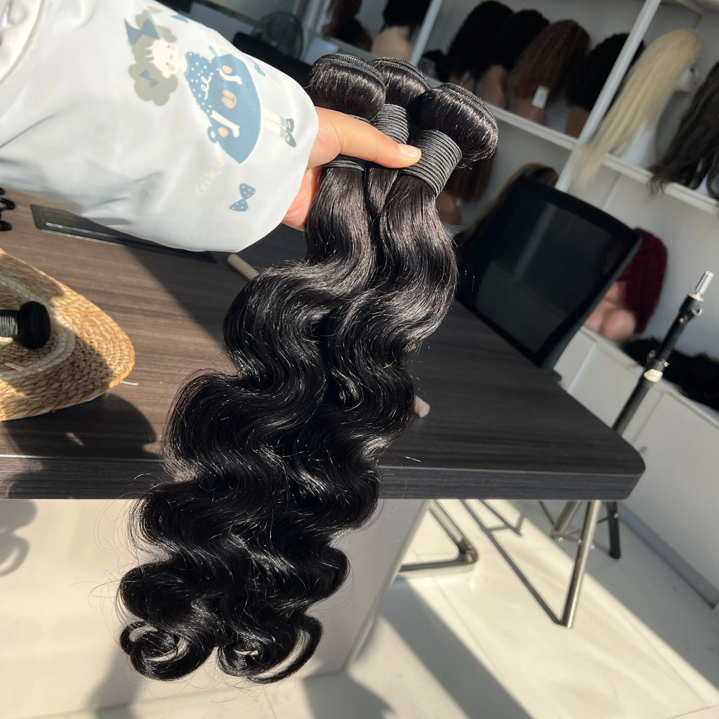 Extensions Body Wave 16A Remy Hair Brésilien – CLEVI Paris