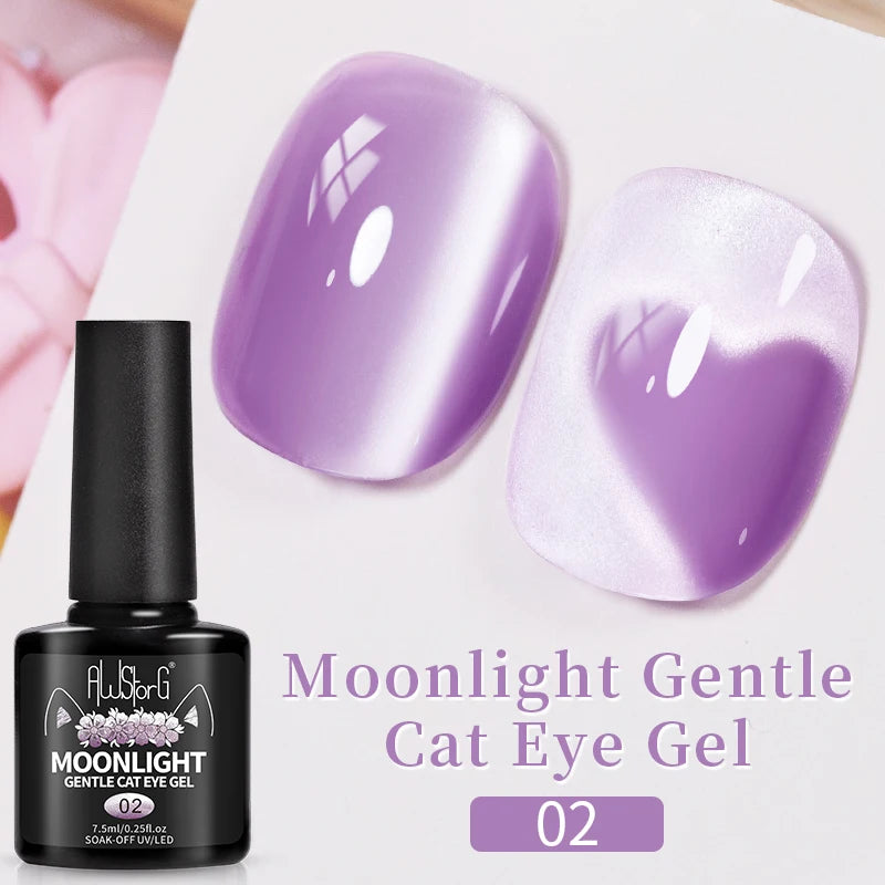 Vernis Gel UV Cat Eye AWStorG 7,5ml Semi-Permanent – CLEVI Paris