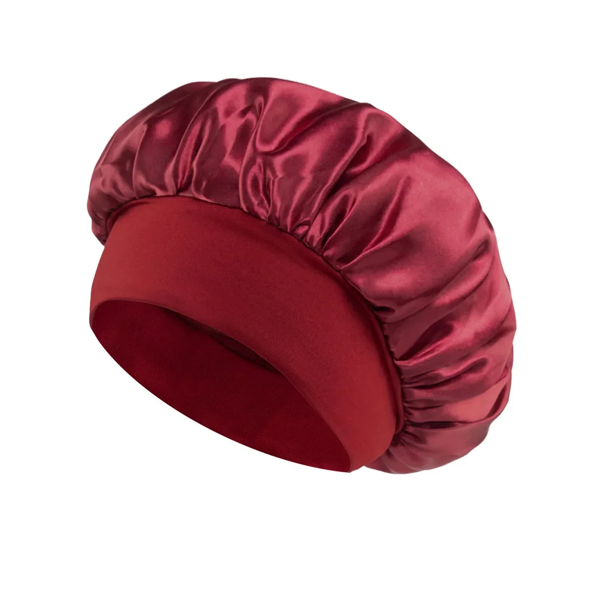 Bonnet de nuit femme en satin de polyester – CLEVI Paris