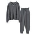 Ensemble femme en maille, cardigan et pantalon – CLEVI Paris