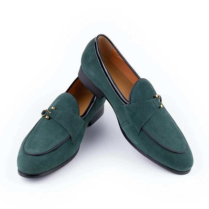 Mocassins Cuir Suédé Homme Slip-On 3 Coloris – CLEVI Paris