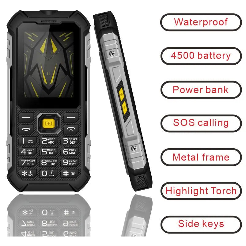 Téléphone EAOR 2G à clavier 4 500 mAh – CLEVI Paris