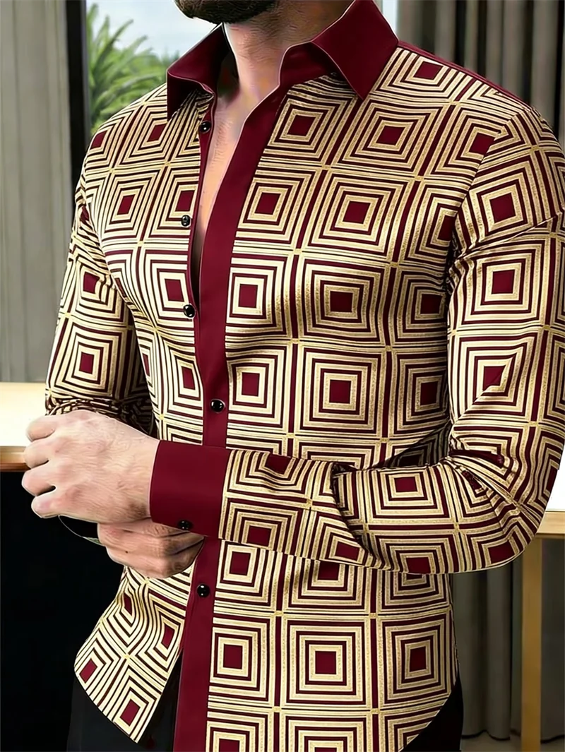 Chemise homme imprimée tendance – CLEVI Paris