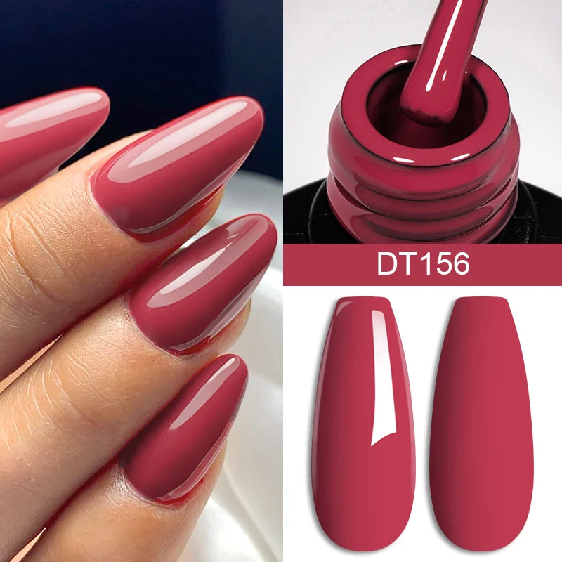 Vernis Gel Semi-Permanent MEET ACROSS 7ml – Longue Durée Style Français UV/LED Nail Art – CLEVI Paris