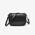 Sac Selle Femme PU Cuir Rond Vintage Bandoulière Large Crossbody – CLEVI Paris
