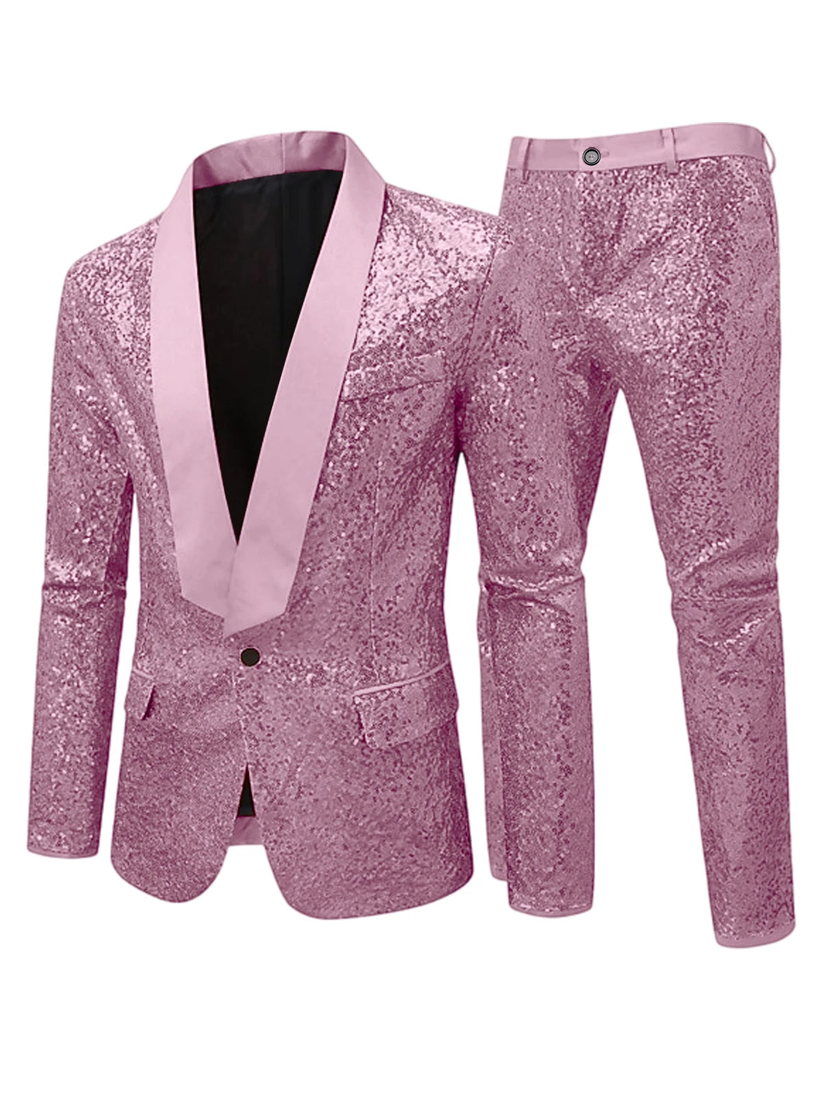 Costume Smoking Sequins Homme 2 Pièces – CLEVI Paris