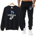 Ensemble Sweatshirt Homme Col Rond Imprimé Style Casual Sport – CLEVI Paris