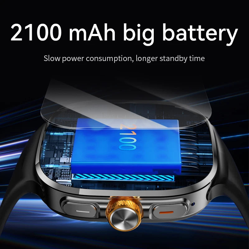 Montre 4G Android Caméra 180° Empreinte 512Go GPS – CLEVI Paris