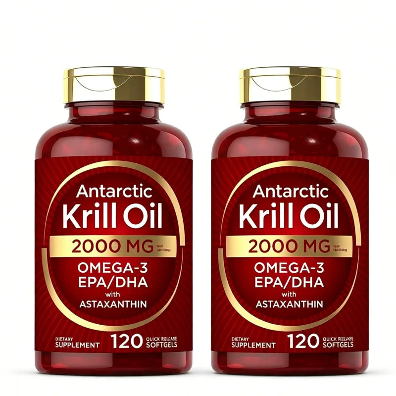 Huile de krill, 60 capsules molles – CLEVI Paris