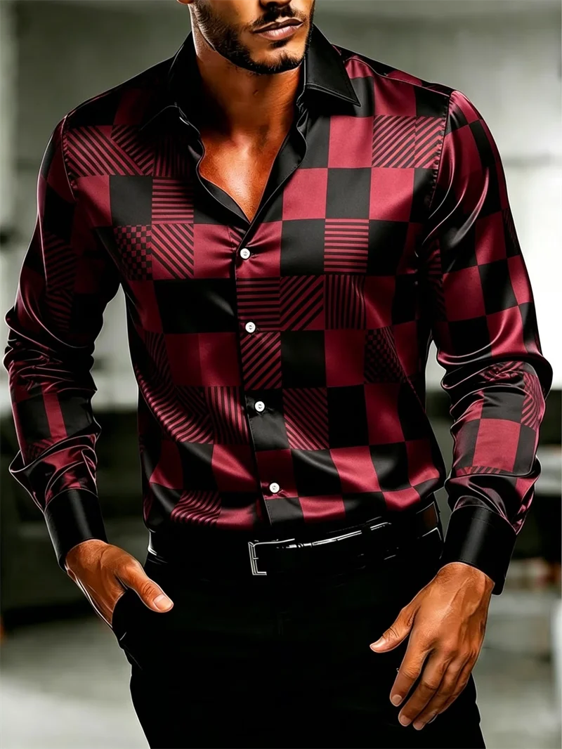Chemise homme imprimée tendance – CLEVI Paris