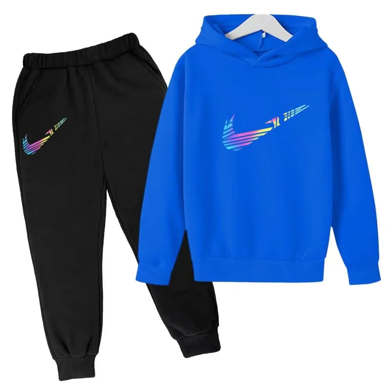 Ensemble enfant sweat à capuche et pantalon – CLEVI Paris