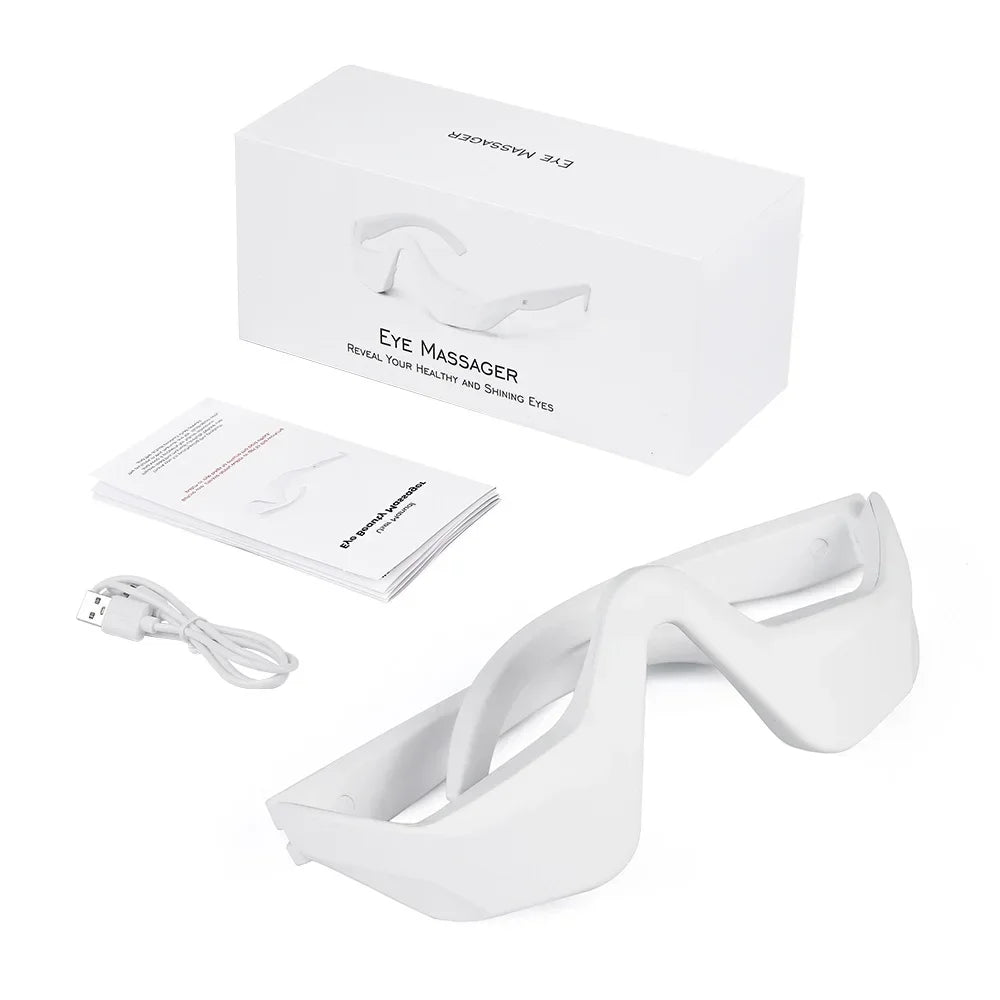 Lunettes de massage EMS à lumière rouge – CLEVI Paris